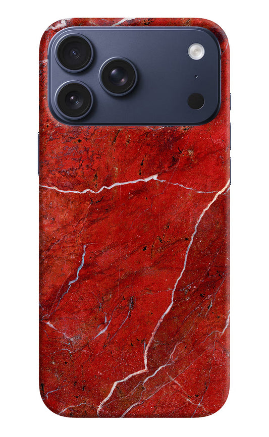 Red Marble Design iPhone 17 Pro Max Back Cover