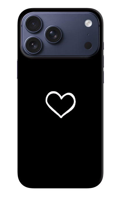 Heart iPhone 17 Pro Max Back Cover