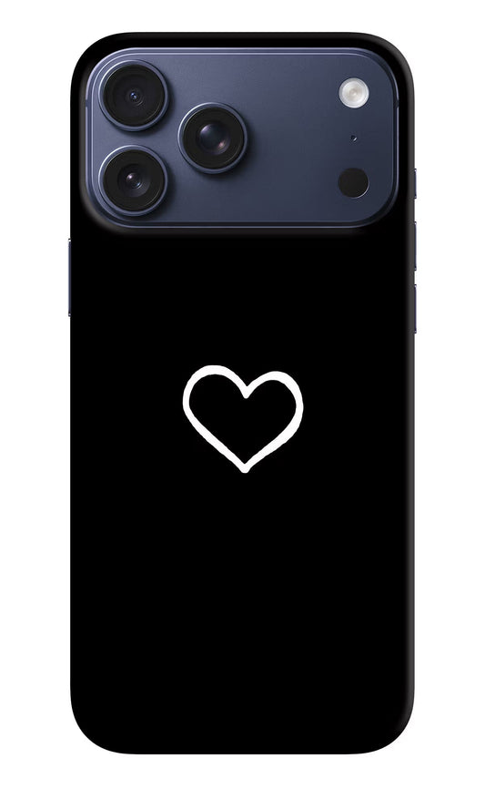 Heart iPhone 17 Pro Max Back Cover