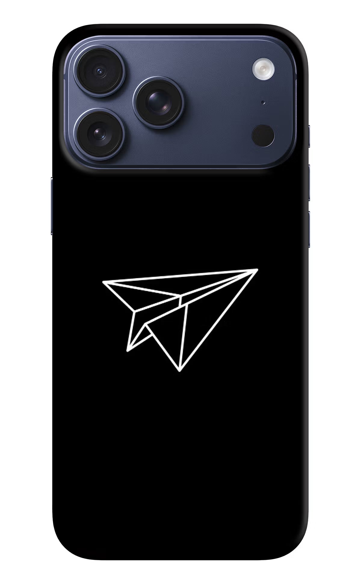Paper Plane White iPhone 17 Pro Max Back Cover