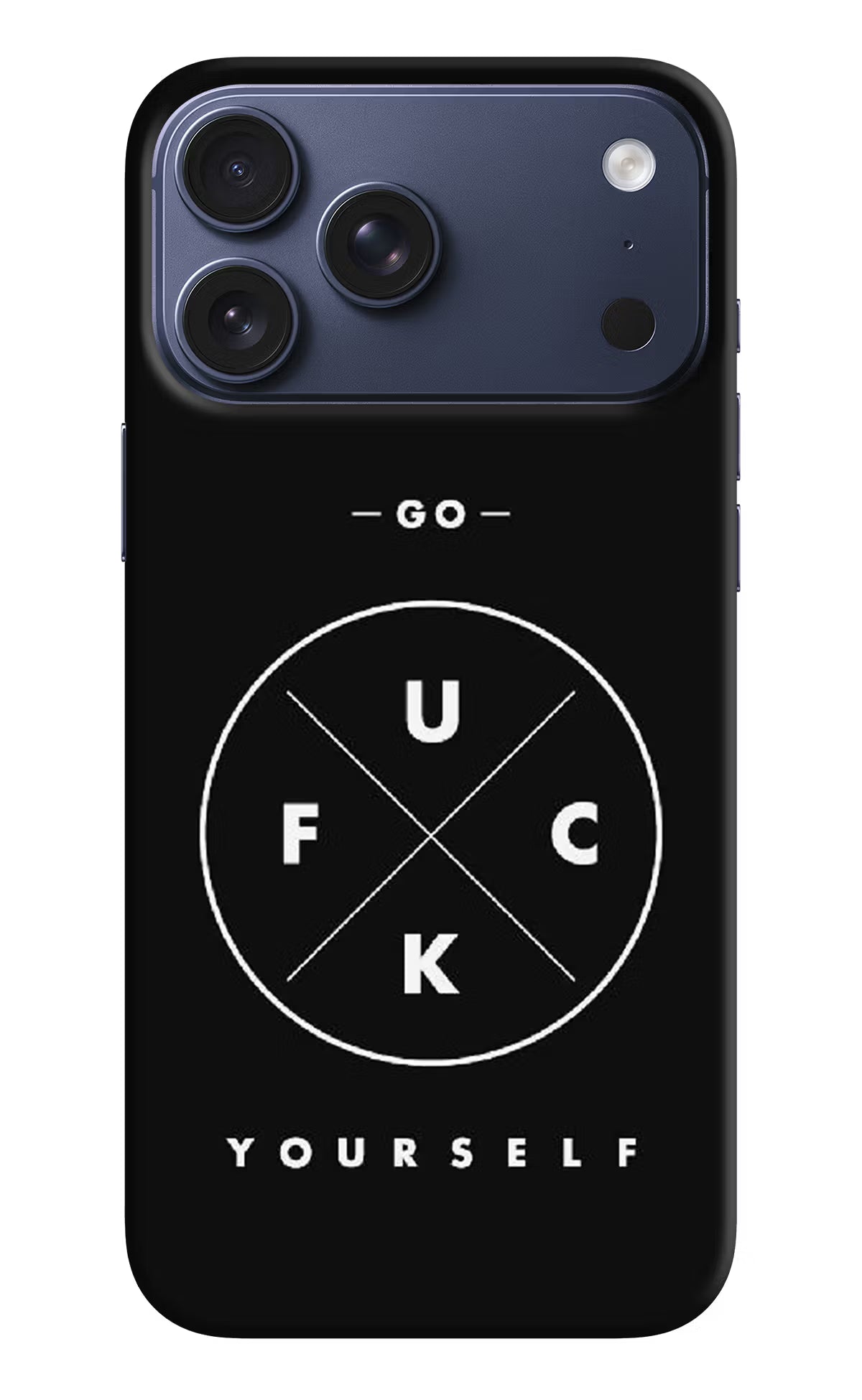 Go Fuck Yourself iPhone 17 Pro Max Back Cover