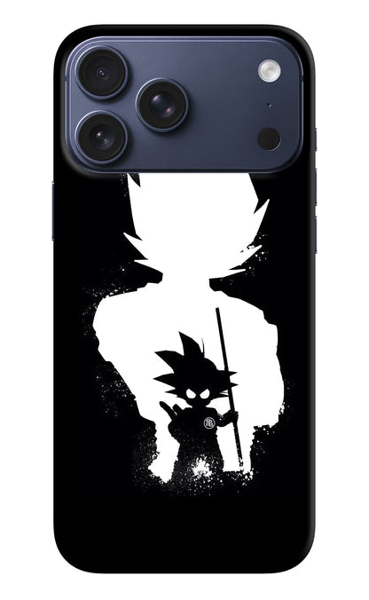 Goku Shadow iPhone 17 Pro Max Back Cover