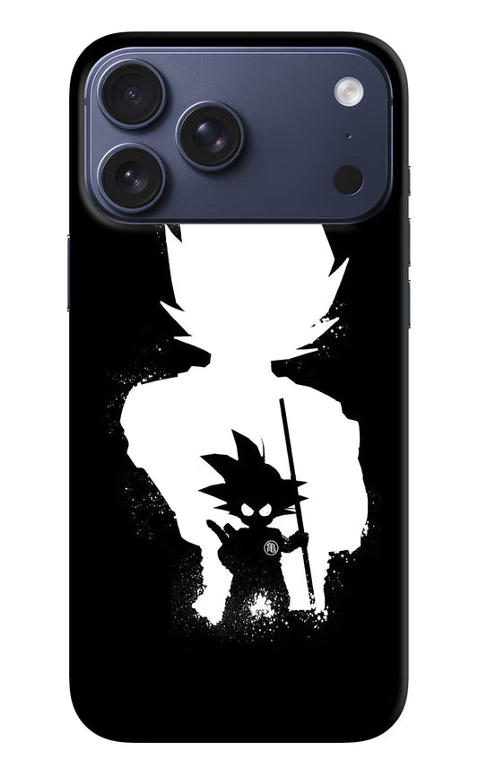 Goku Shadow iPhone 17 Pro Max Back Cover