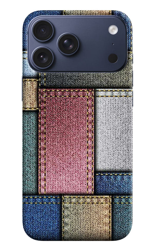 Multicolor Jeans iPhone 17 Pro Max Back Cover