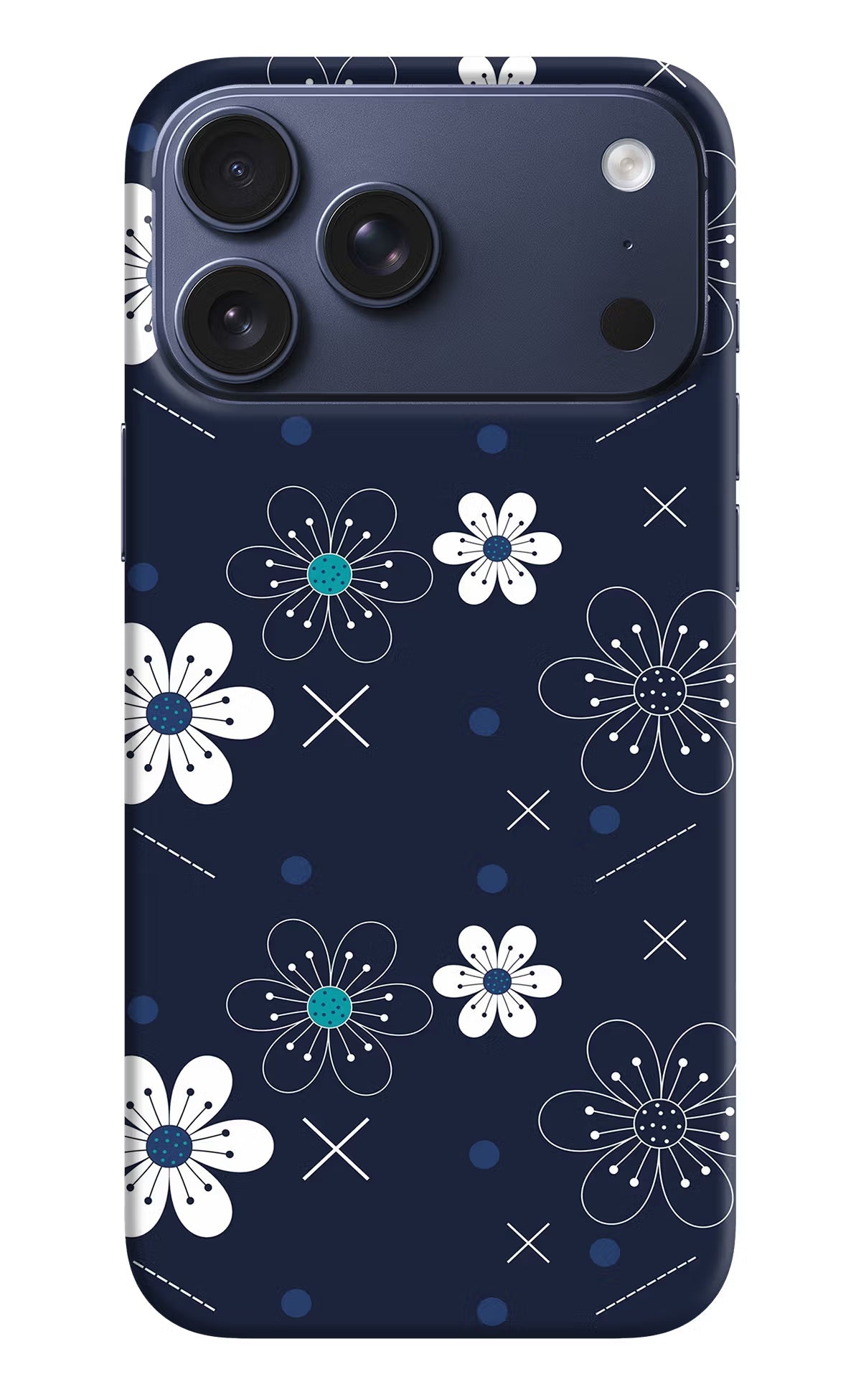 Flowers iPhone 17 Pro Max Back Cover