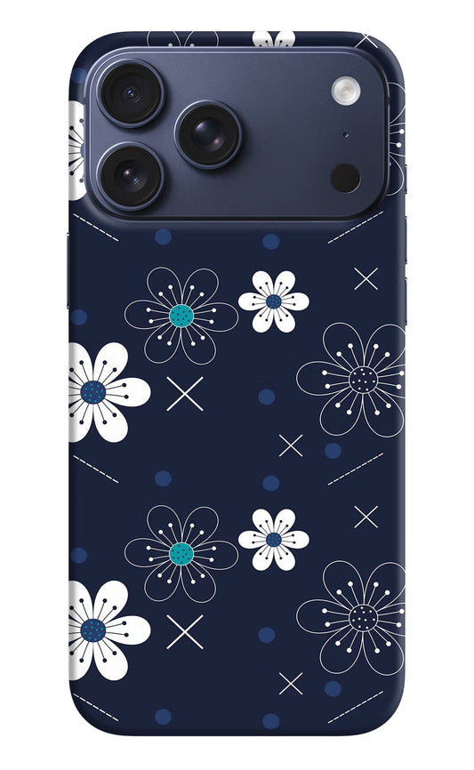 Flowers iPhone 17 Pro Max Back Cover