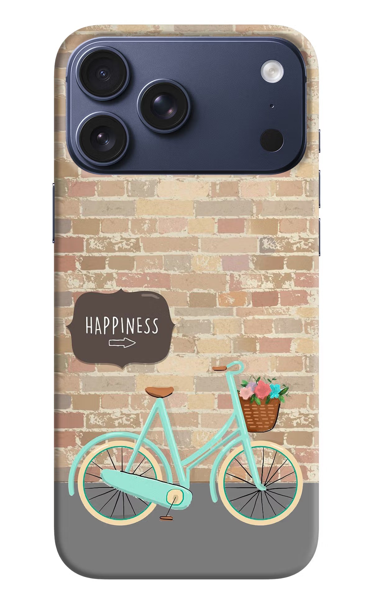 Happiness Artwork iPhone 17 Pro Max Back Cover