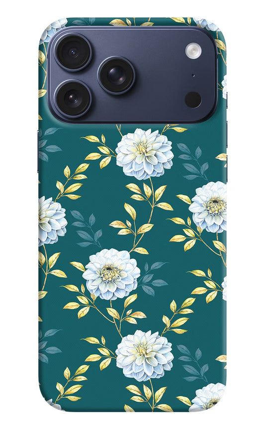 Flowers iPhone 17 Pro Max Back Cover