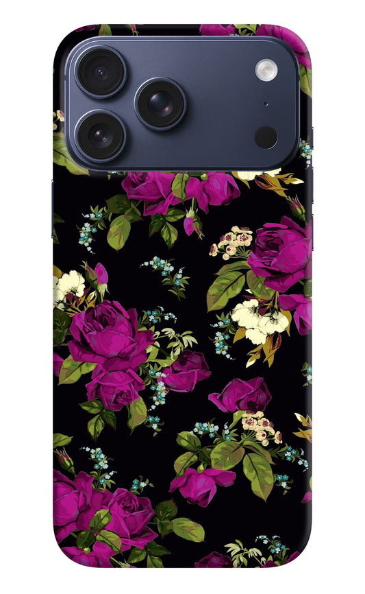 Flowers iPhone 17 Pro Max Back Cover