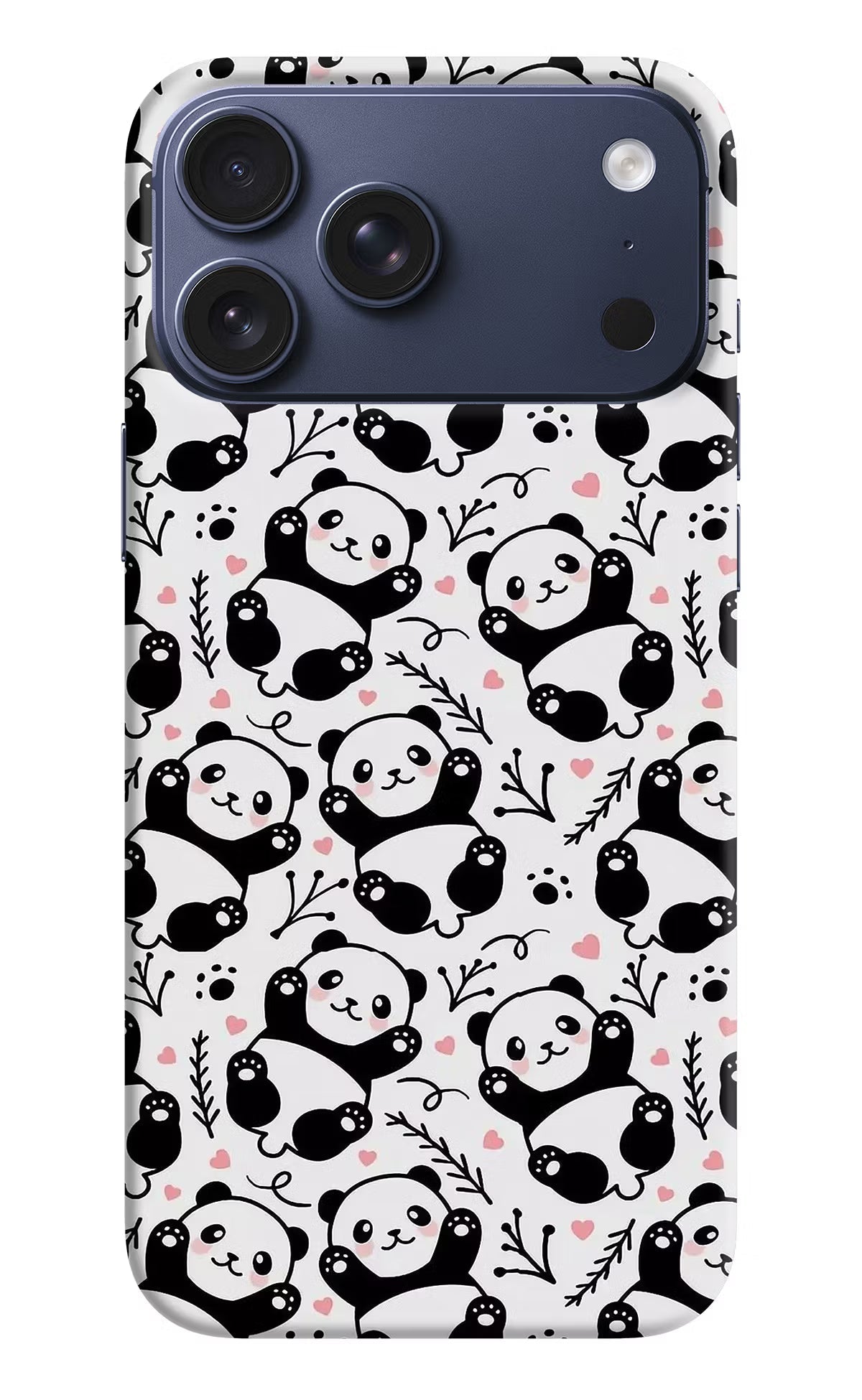 Cute Panda iPhone 17 Pro Max Back Cover