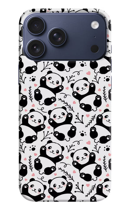 Cute Panda iPhone 17 Pro Max Back Cover