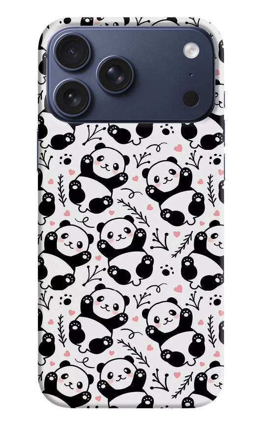 Cute Panda iPhone 17 Pro Max Back Cover
