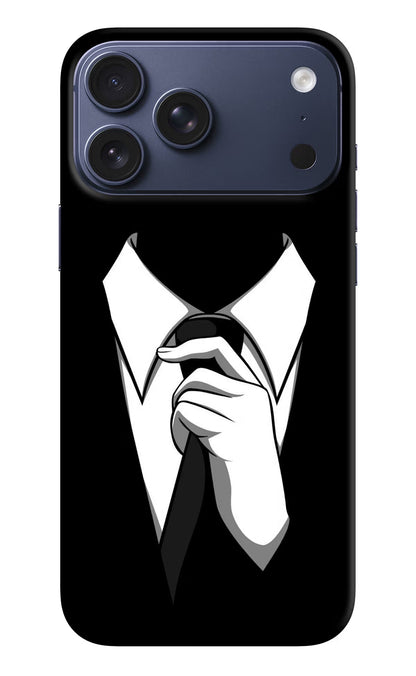 Black Tie iPhone 17 Pro Max Back Cover