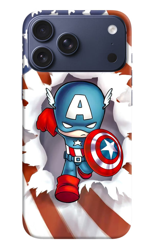 Captain America iPhone 17 Pro Max Back Cover