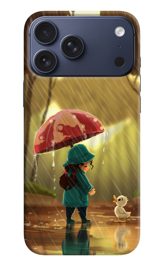 Rainy Day iPhone 17 Pro Max Back Cover