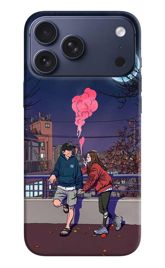 Chilling Couple iPhone 17 Pro Max Back Cover