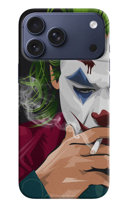 Joker Smoking iPhone 17 Pro Max Back Cover