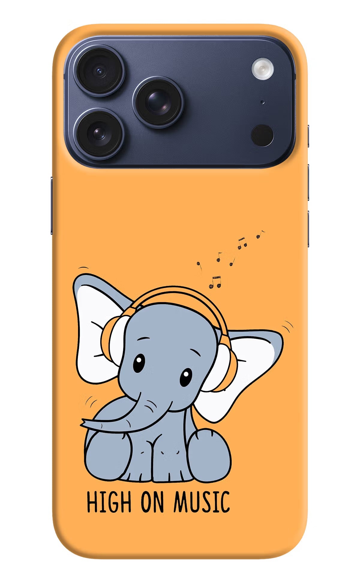 High On Music iPhone 17 Pro Max Back Cover