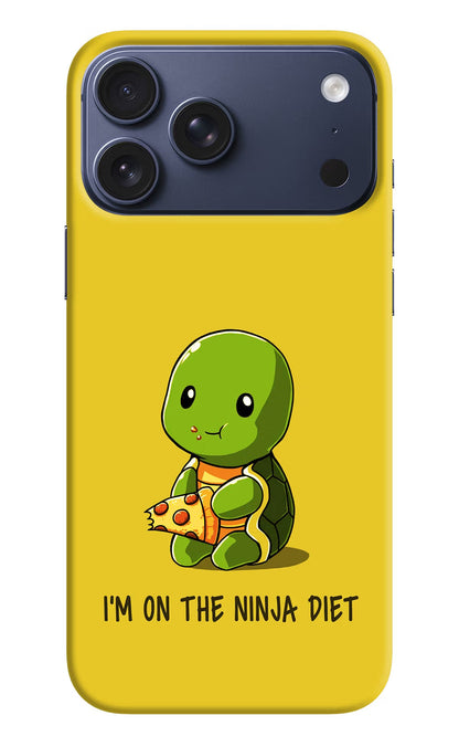 I'm on Ninja Diet iPhone 17 Pro Max Back Cover