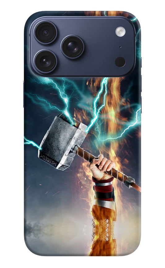 Thor Hammer Mjolnir iPhone 17 Pro Max Back Cover