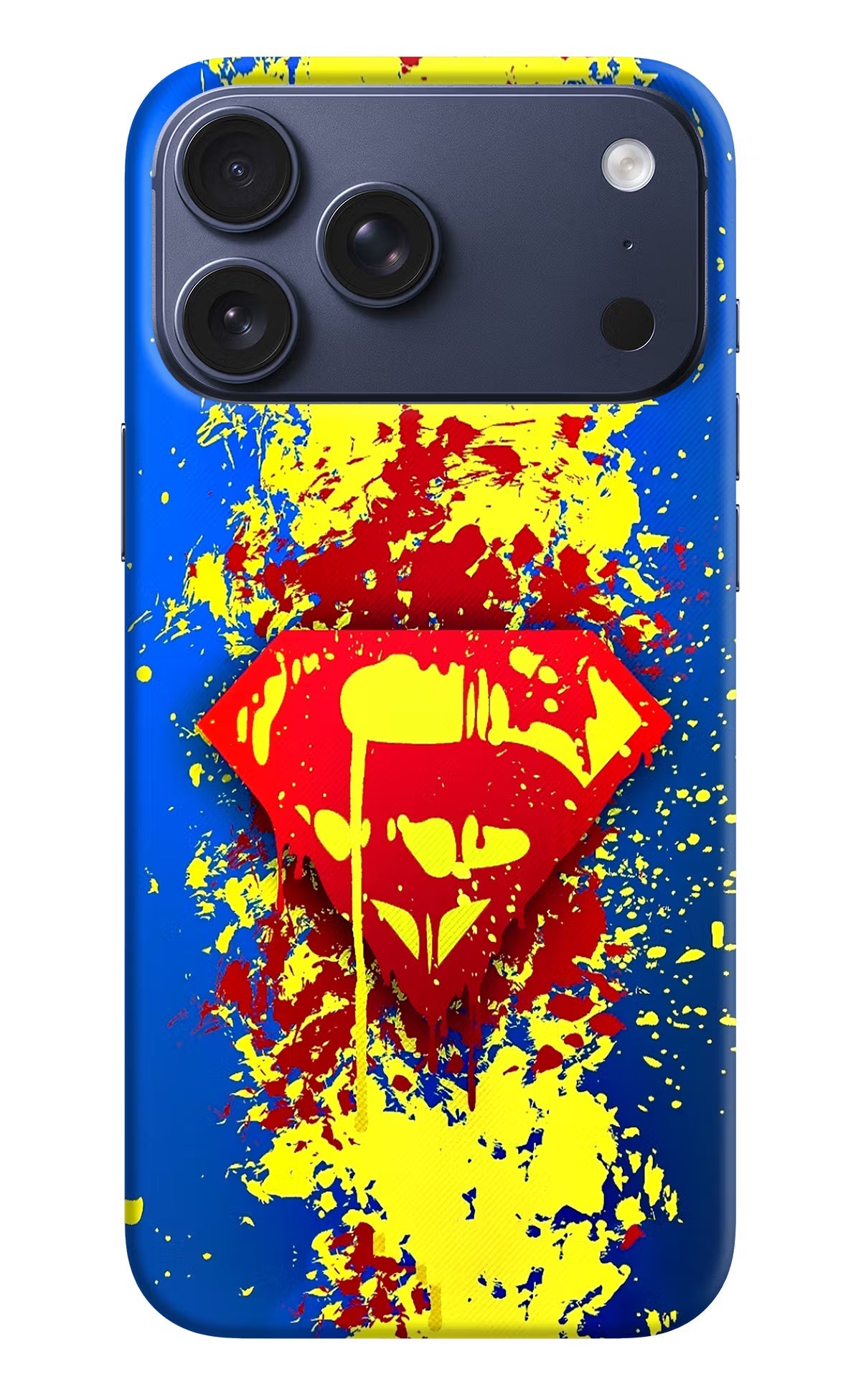 Superman logo iPhone 17 Pro Max Back Cover