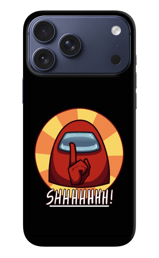 Among Us Shhh! iPhone 17 Pro Max Back Cover