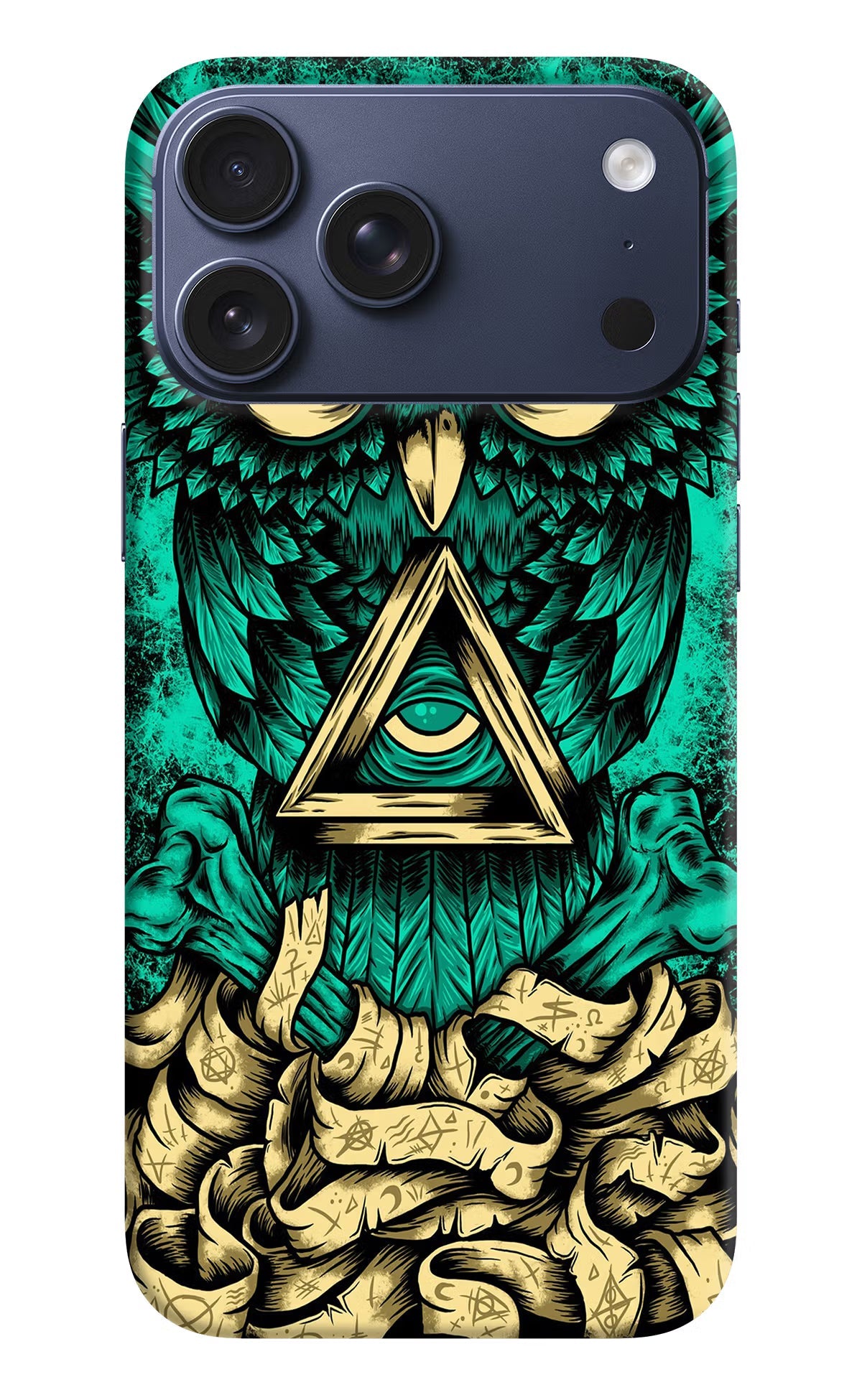 Green Owl iPhone 17 Pro Max Back Cover