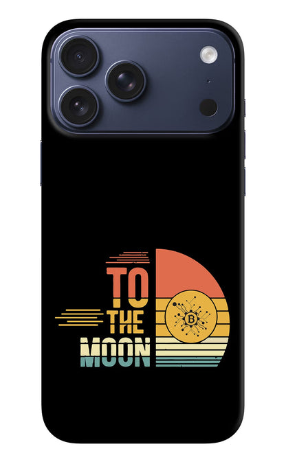 To the Moon iPhone 17 Pro Max Back Cover