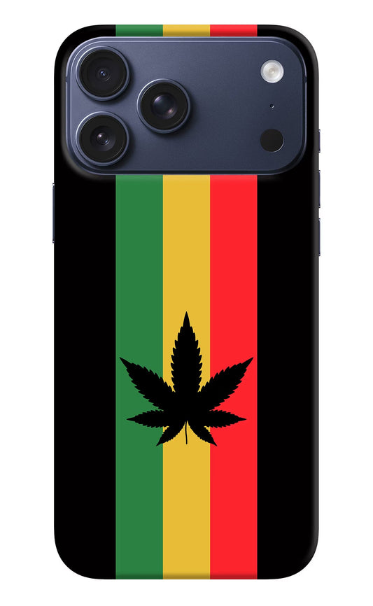 Weed Flag iPhone 17 Pro Max Back Cover