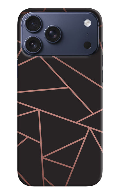 Geometric Pattern iPhone 17 Pro Max Back Cover