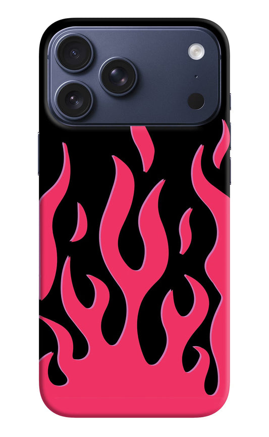 Fire Flames iPhone 17 Pro Max Back Cover