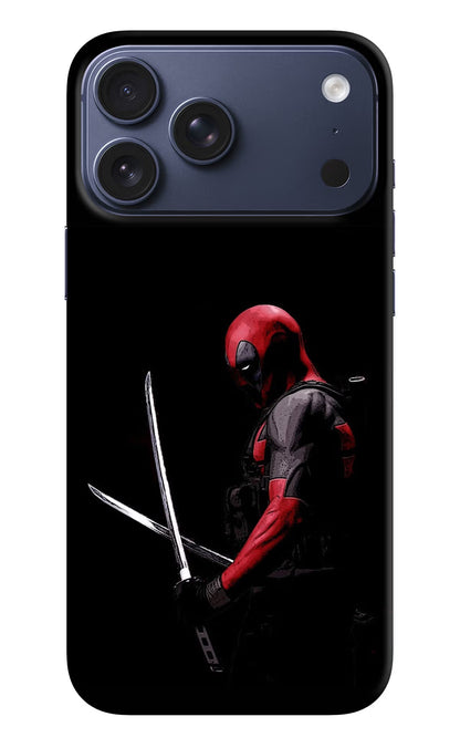 Deadpool iPhone 17 Pro Max Back Cover