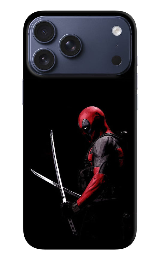 Deadpool iPhone 17 Pro Max Back Cover