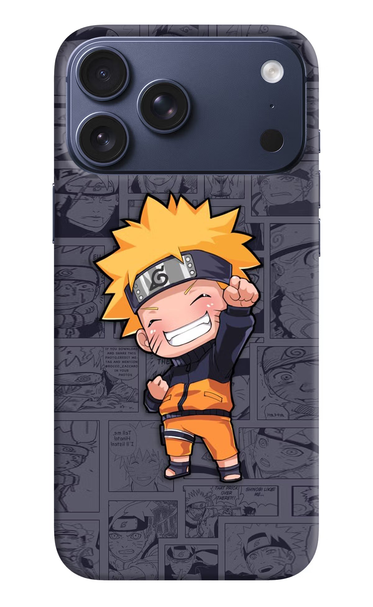 Chota Naruto iPhone 17 Pro Max Back Cover