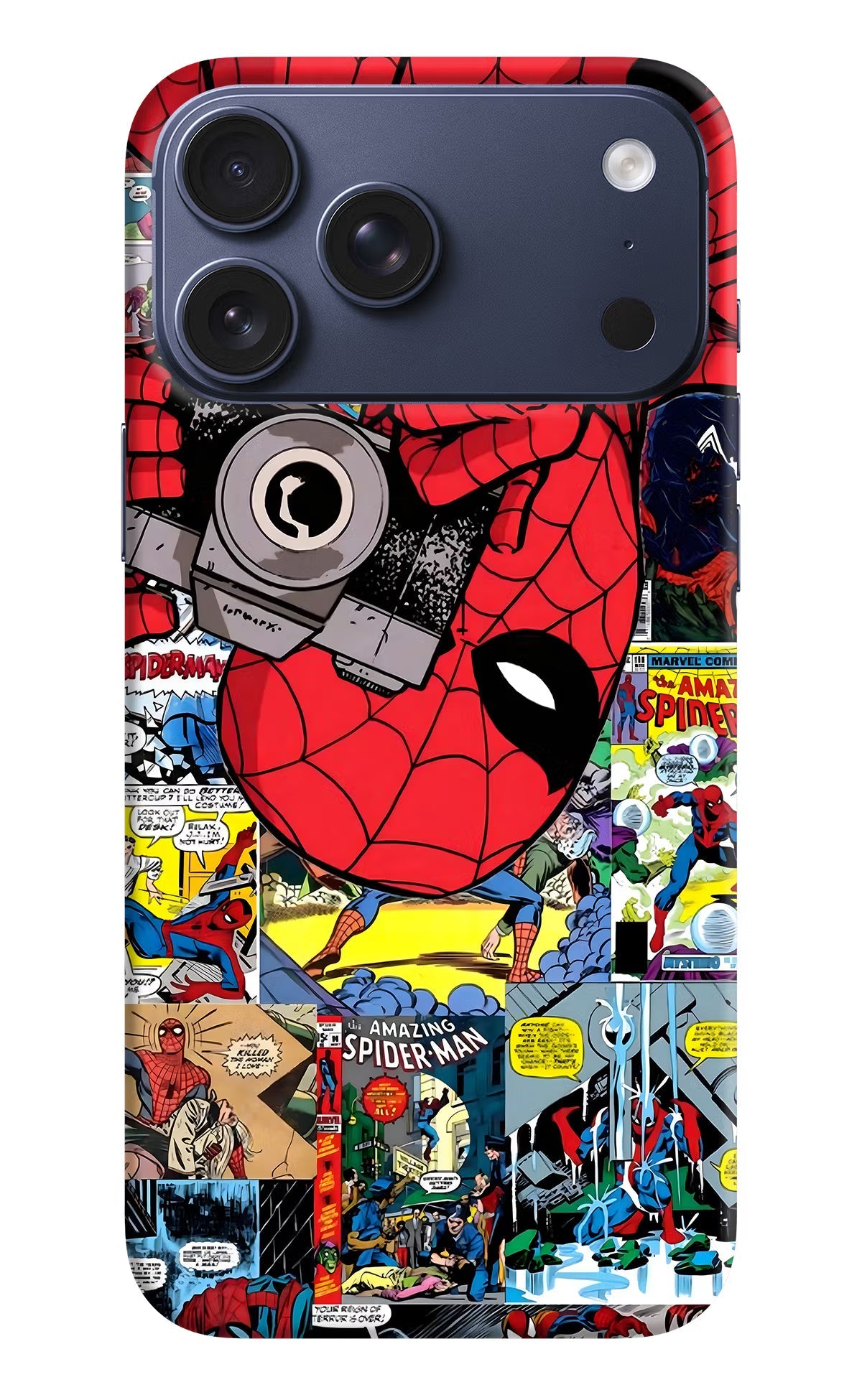 Spider Man iPhone 17 Pro Max Back Cover