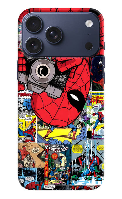 Spider Man iPhone 17 Pro Max Back Cover
