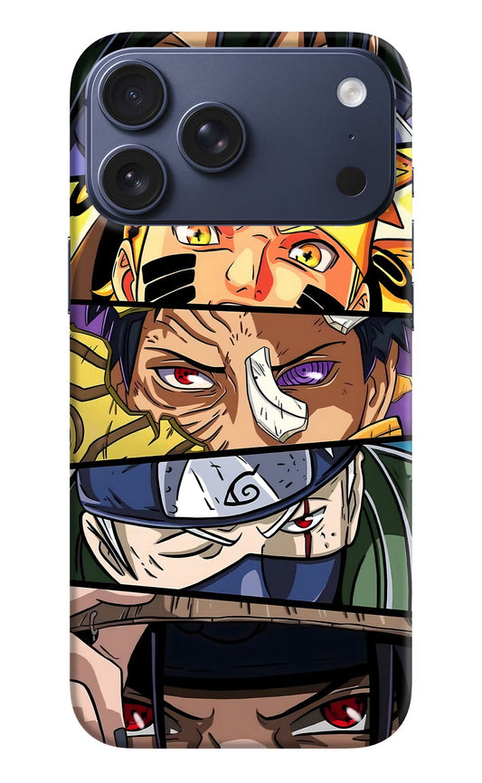Naruto Character iPhone 17 Pro Max Back Cover