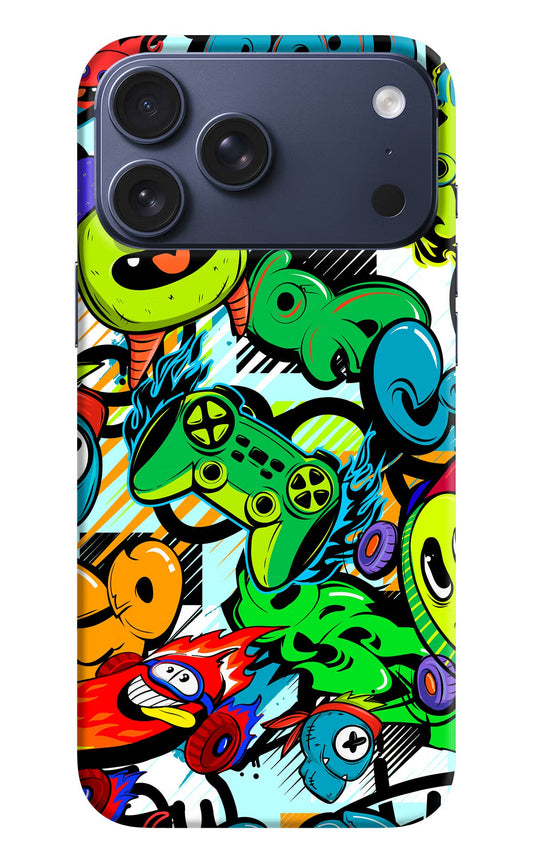 Game Doodle iPhone 17 Pro Max Back Cover