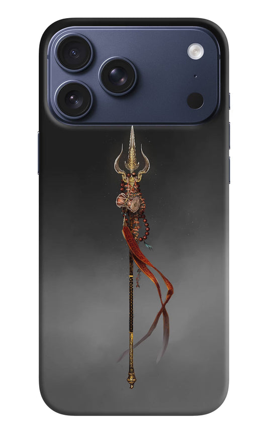 Shiv Trishul iPhone 17 Pro Max Back Cover
