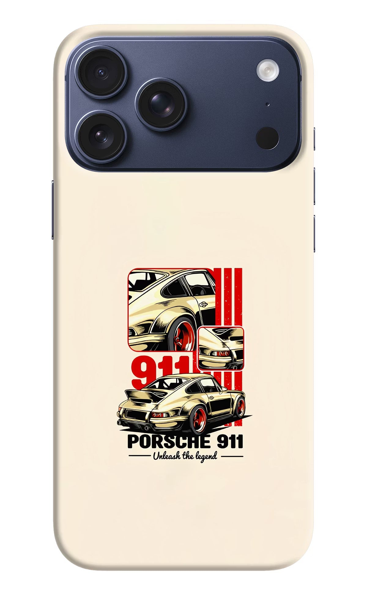 Classic Porsche 911 iPhone 17 Pro Max Back Cover