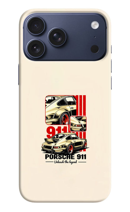 Classic Porsche 911 iPhone 17 Pro Max Back Cover