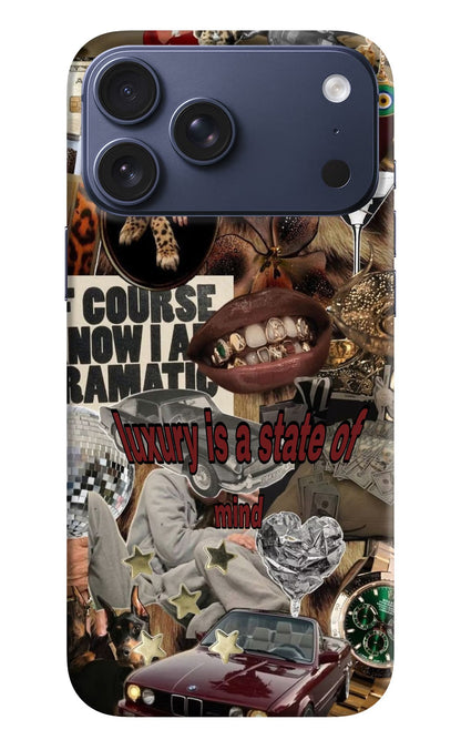 Luxury iPhone 17 Pro Max Back Cover