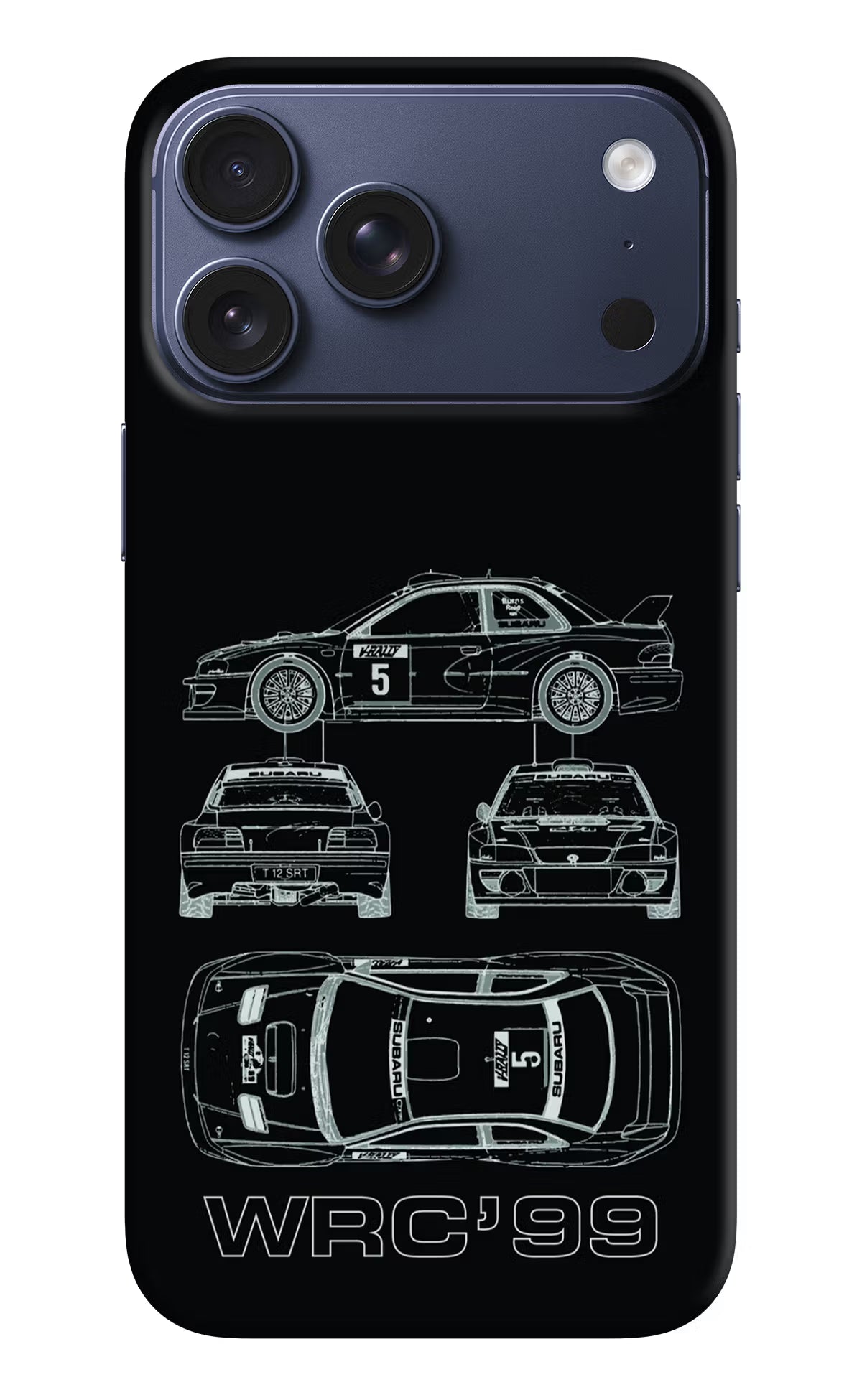 WRC'99 iPhone 17 Pro Max Back Cover