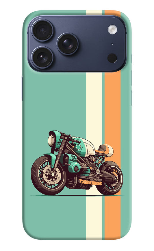 Striped Moto Drift iPhone 17 Pro Max Back Cover