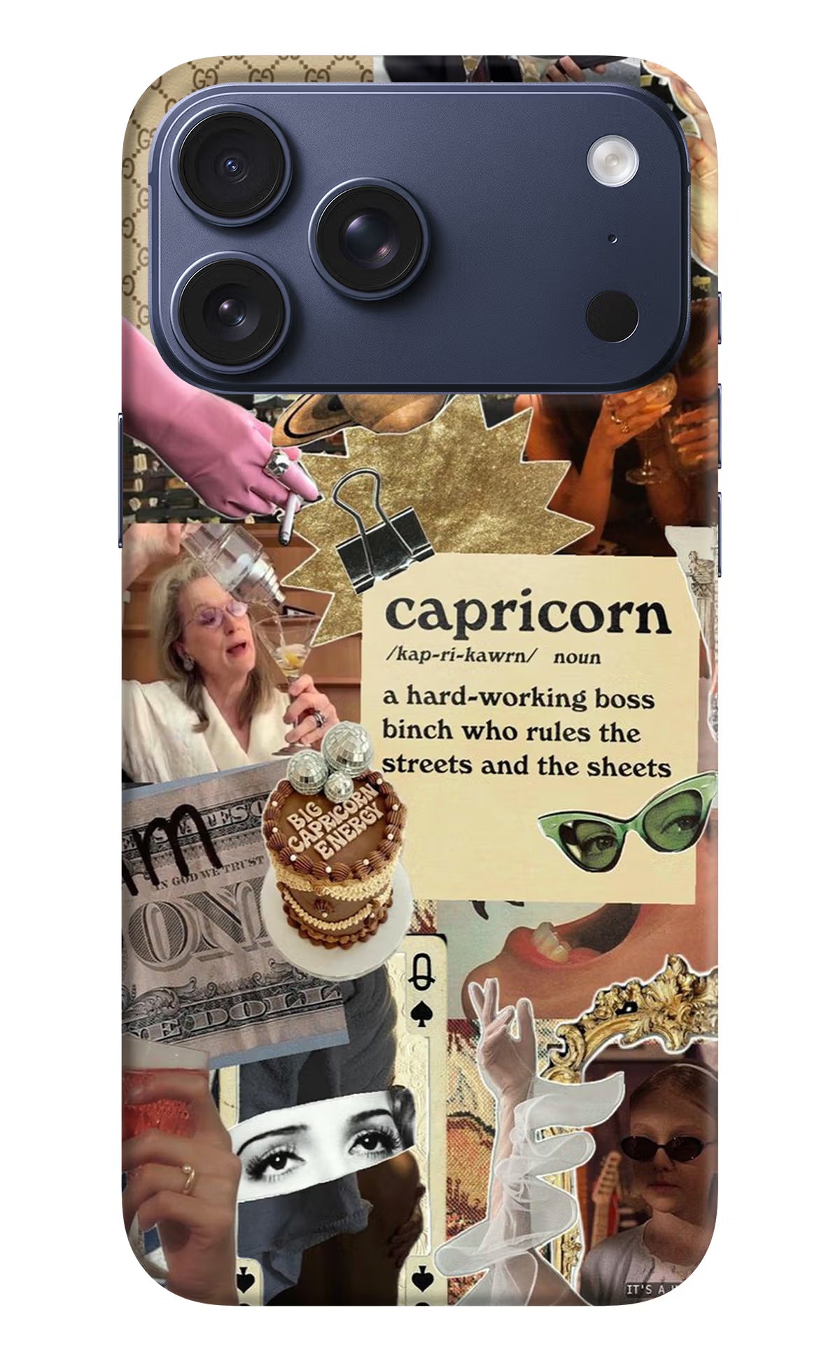 Capricorn Zodiac iPhone 17 Pro Max Back Cover