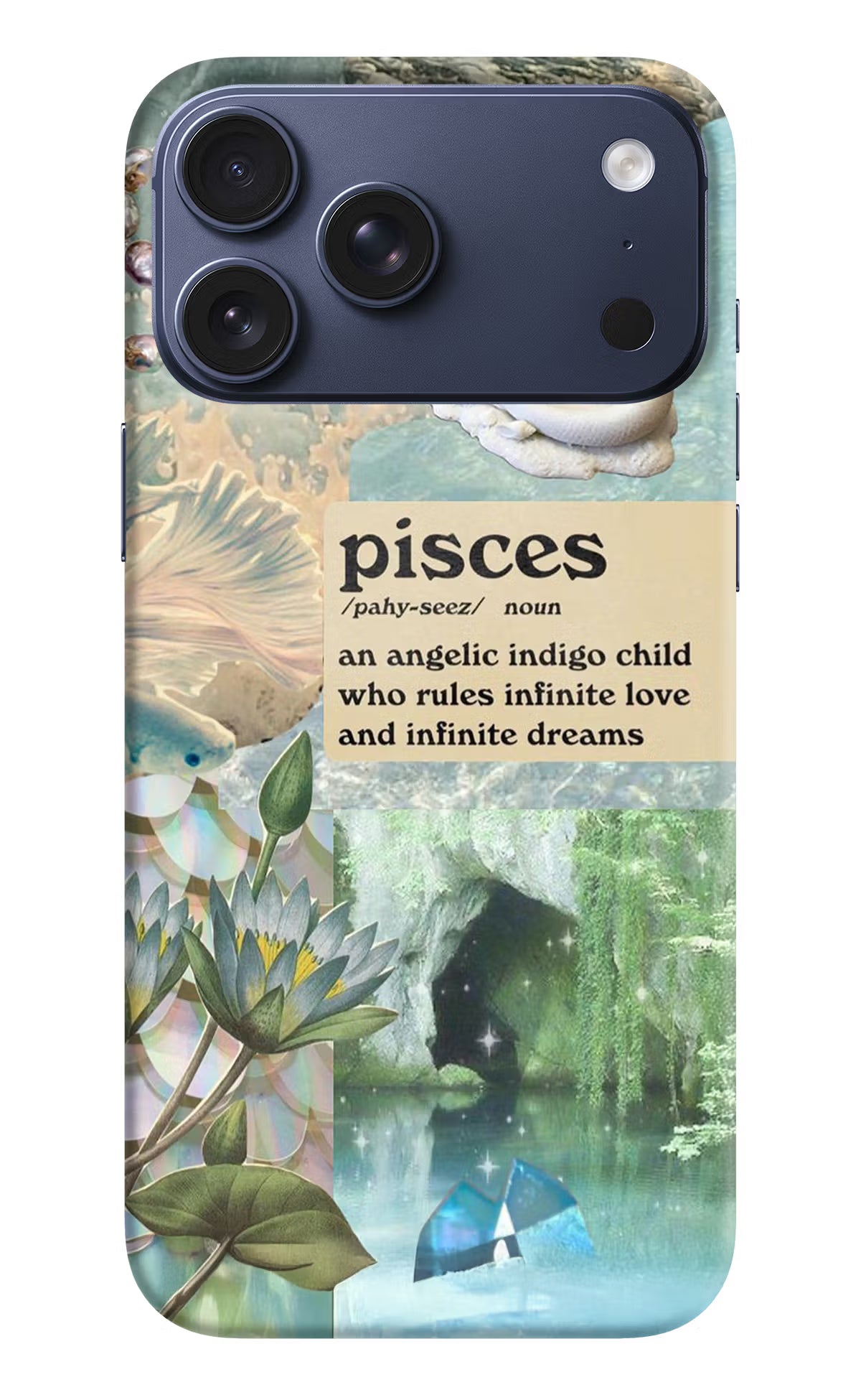 Pisces Zodiac iPhone 17 Pro Max Back Cover