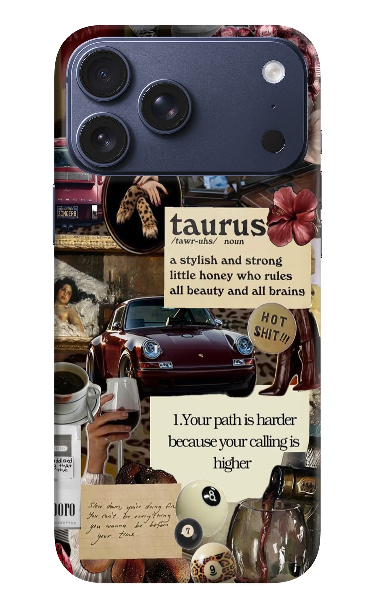 Taurus Zodiac iPhone 17 Pro Max Back Cover
