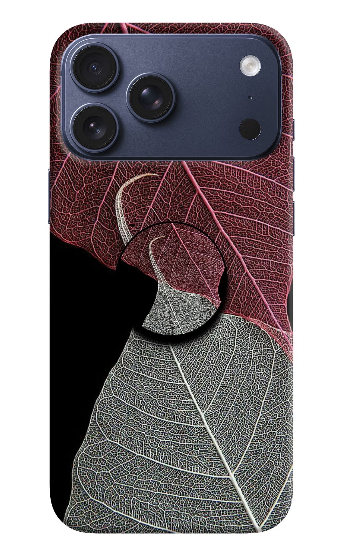 Leaf Pattern iPhone 17 Pro Max Pop Case