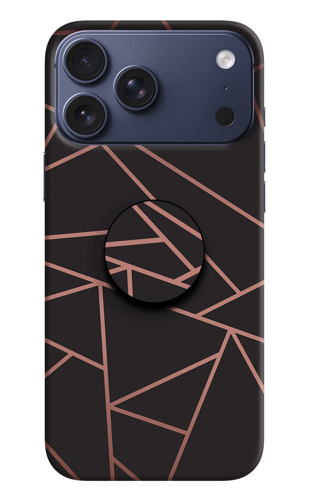 Geometric Pattern iPhone 17 Pro Max Pop Case