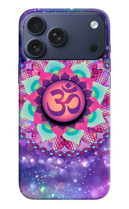 Om Purple iPhone 17 Pro Max Pop Case